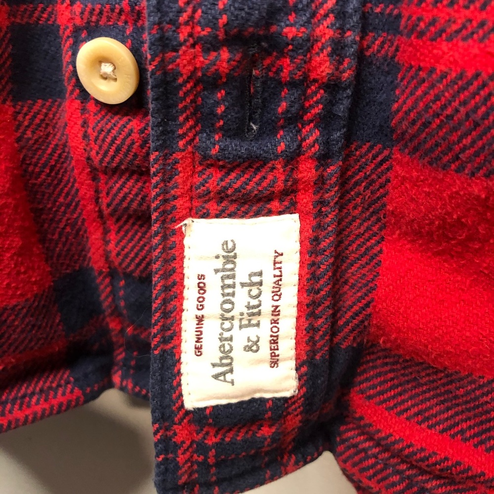 Abercrombie & Fitch thick flannel - Picture 4 of 8